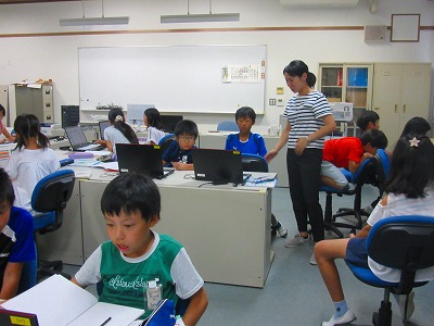 ５年生理科 台風を調べる 佐屋小学校